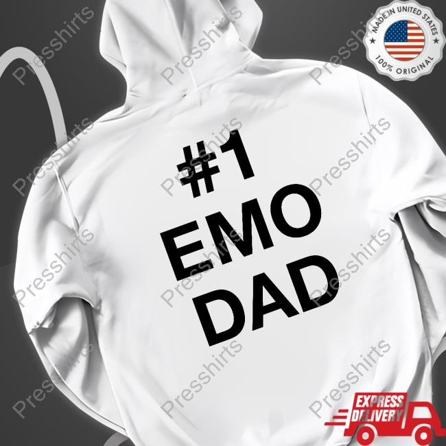 #1 Emo Dad T Shirt